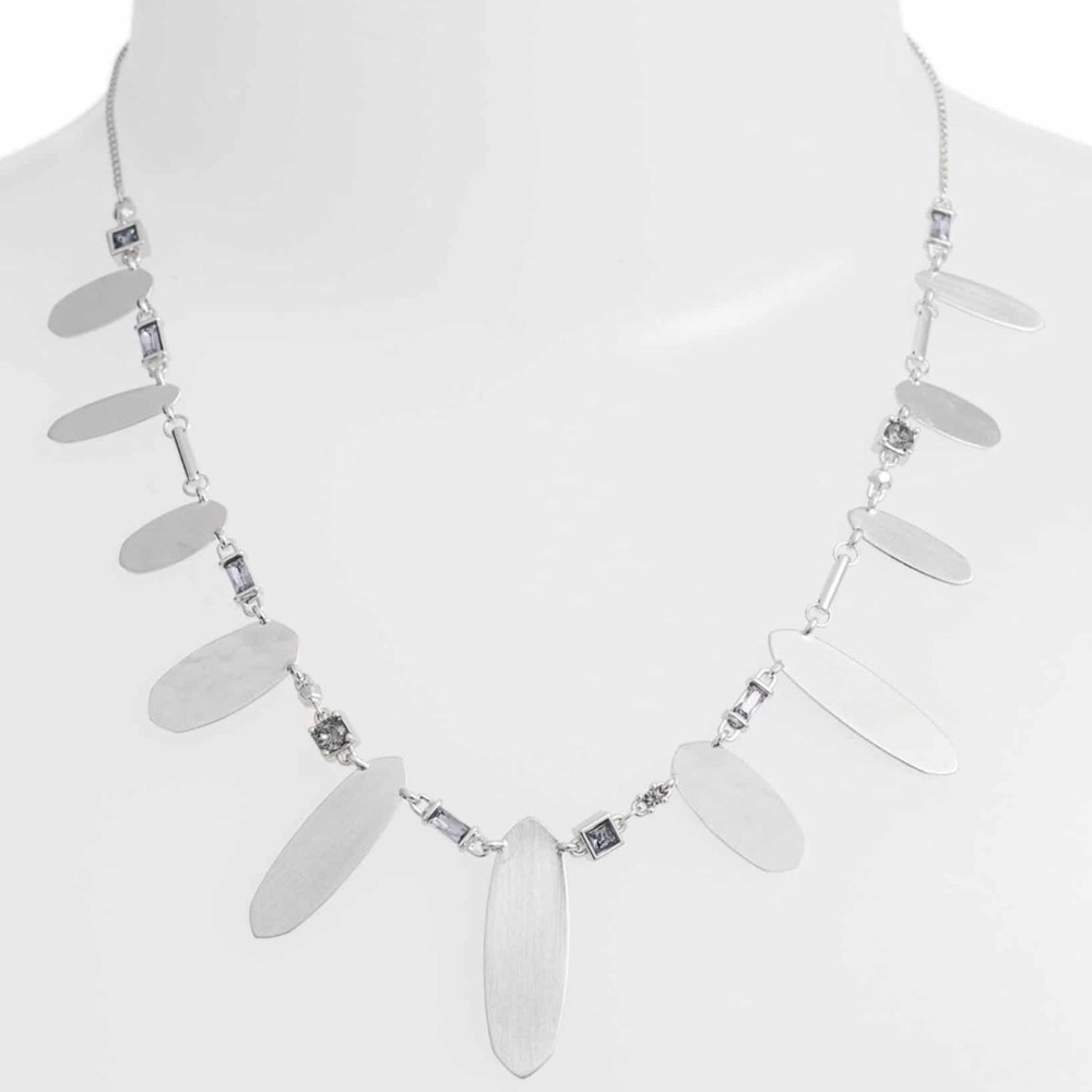 Kendra Scott Silver Disc Necklace NWT